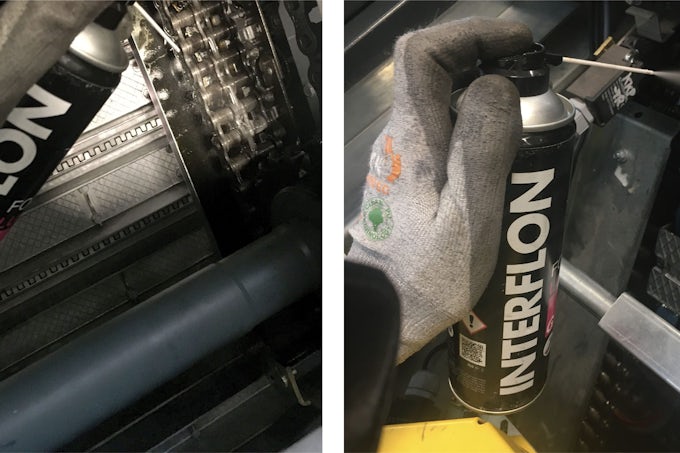 Interflon newsarticle lubrication for Schindler