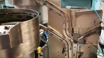 Lubrication press button assembly machine B