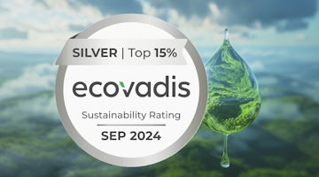 Eco Vadis Silver rating Sep 2024