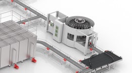 Beverage line labeller