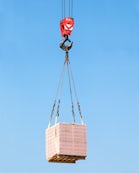 Crane lifting cargo 200x249