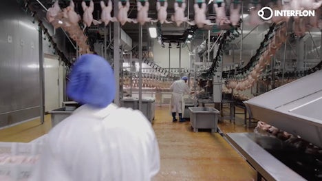 Interlon Lubricants for poultry and meat industry video