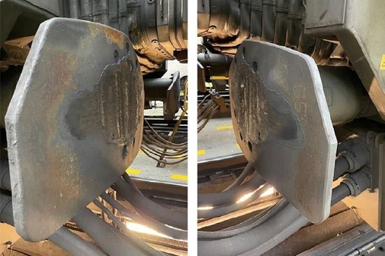 Buffer plates detail
