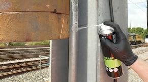 Interflon Grease OG aerosol for easy application of the counterbalances