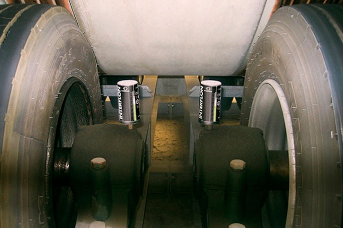 Sistema de lubricación centralizada con productos Interflon