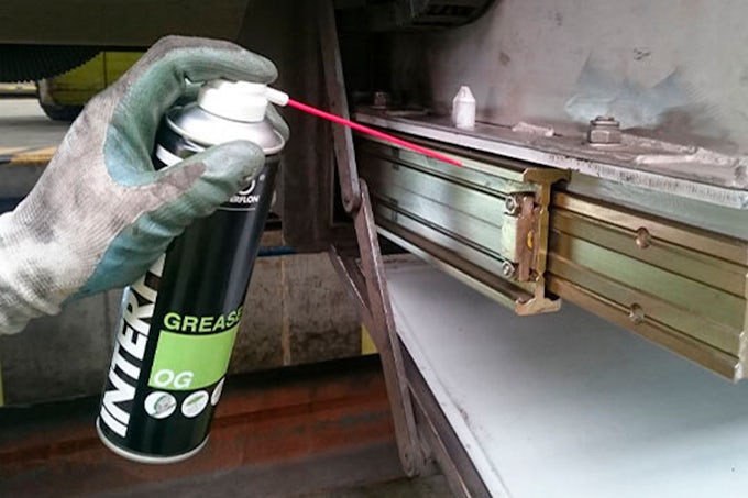 Lubricación en proceso con grasa OG en proceso