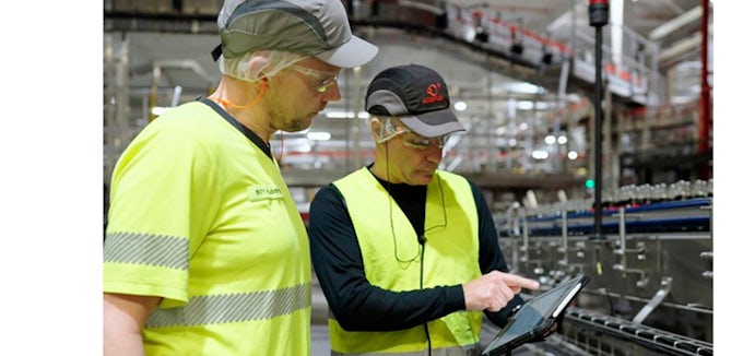 Supervisión digital de mantenimiento de lubricación en planta embotelladora de Coca-Cola