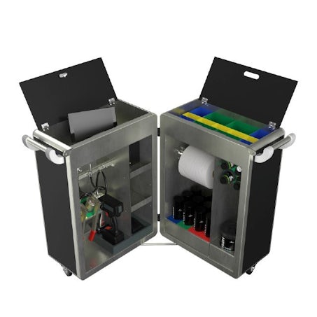 Lubri cart open