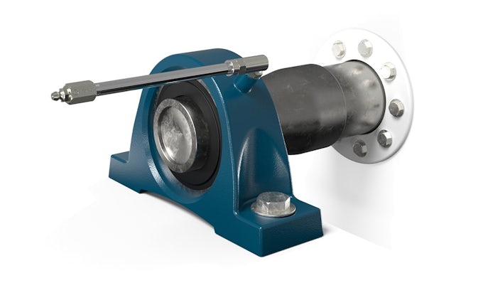 PI Interflon Right Angle Coupler applied